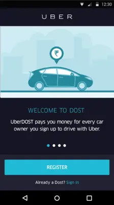 Uber DOST android App screenshot 2